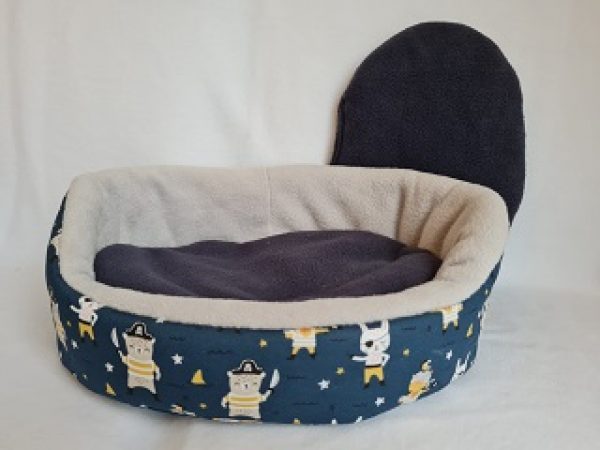 Piratentiere blau / grau