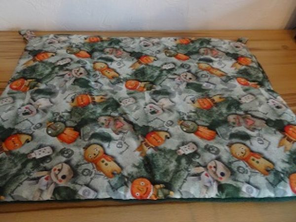 Hängematte "Halloween - Figuren bunt / grün"
