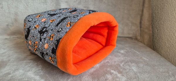Kuschel-Sack Hexen grau / orange