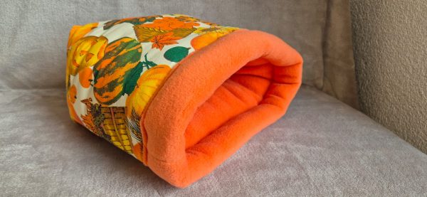 Kuschel-Sack Kürbisse orange